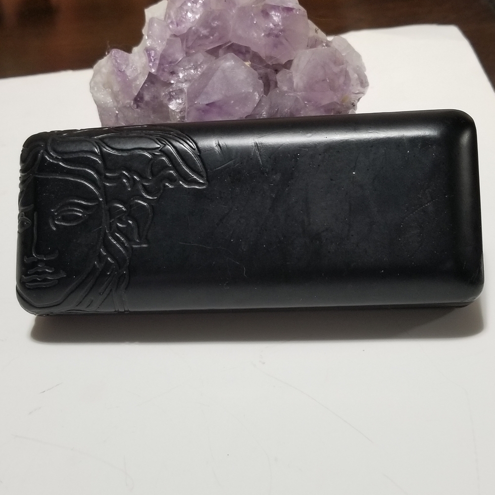 Versace **Empty** Sunglasses/Eyeglasses Black Case.